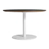 Blu Dot Easy 48" Dining Table In Black Laminate/white