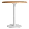 Blu Dot Easy Cafe Table - 30" Round / White Oak / White