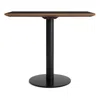 Blu Dot Easy Cafe Table - 32" Rectangle / Black Laminate / Black