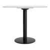 Blu Dot Easy Cafe Table - 32" Rectangle / Marble / Black