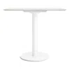 Blu Dot Easy Cafe Table - 32" Rectangle / Marble / White