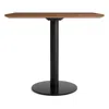 Blu Dot Easy Cafe Table - 32" Rectangle / Walnut / Black