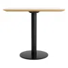 Blu Dot Easy Cafe Table - 32" Rectangle / White Laminate / Black