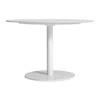 Blu Dot Easy Round Dining Table - 48" Round / Marble / White