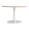 Blu Dot Easy Round Dining Table - 48" Round / White Laminate / White
