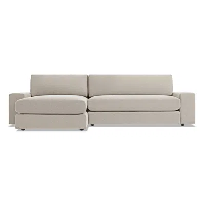 Blu Dot Esker Sofa W/ Left Chaise In Kelso Sand
