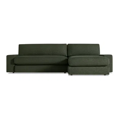 Blu Dot Esker Sofa With Chaise - Vos Evergreen / Right
