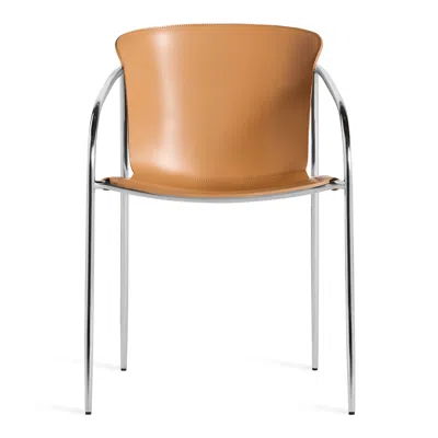 Blu Dot Farrier Dining Chair - Natural Leather