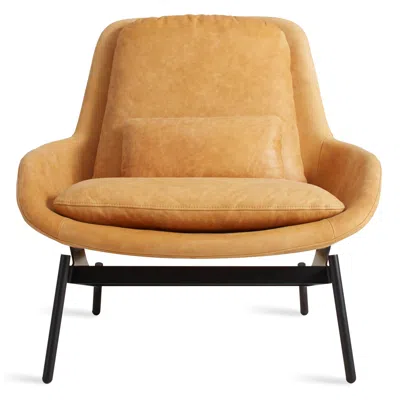 Blu Dot Field Lounge Chair In Camel Leather