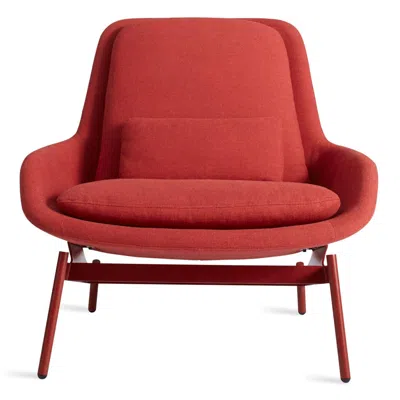 Blu Dot Field Lounge Chair In Craig Red