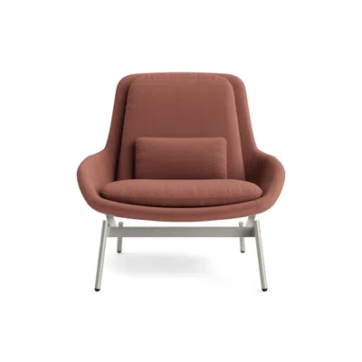 Blu Dot Field Lounge Chair - Maharam Mode In Caramelized