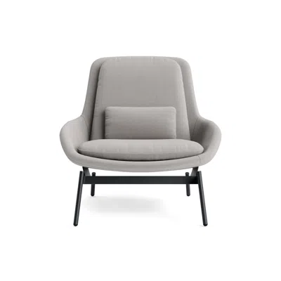 Blu Dot Field Lounge Chair - Maharam Mode In Prediction In Brown