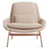 Blu Dot Field Lounge Chair In Tait Blush
