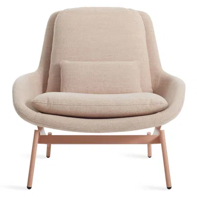 Blu Dot Field Lounge Chair In Tait Blush