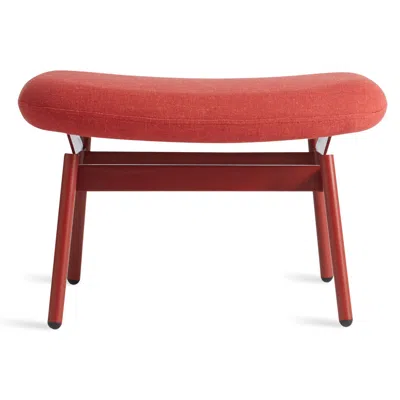 Blu Dot Field Ottoman In Craig Red