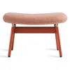 Blu Dot Field Ottoman In Edwards Tomato