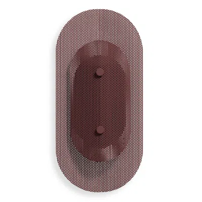 Blu Dot Filter Sconce In Oxblood
