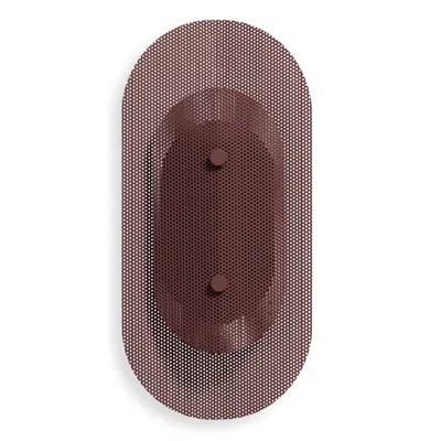 Blu Dot Filter Sconce - Oxblood In Burgundy