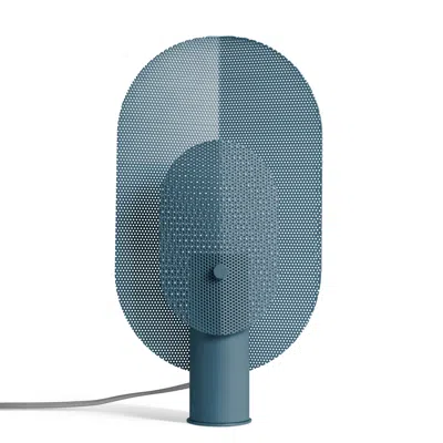 Blu Dot Filter Table Lamp - Marine Blue