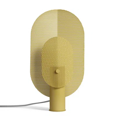 Blu Dot Filter Table Lamp - Ochre In Brown