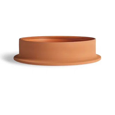 Blu Dot Flange Large Bowl - Terracotta In Brown