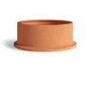 Blu Dot Flange Small Bowl In Terracotta