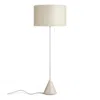 Blu Dot Flask Floor Lamp - Whitewashed Ash In Gray