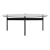 Blu Dot Flume Round Coffee Table In Black