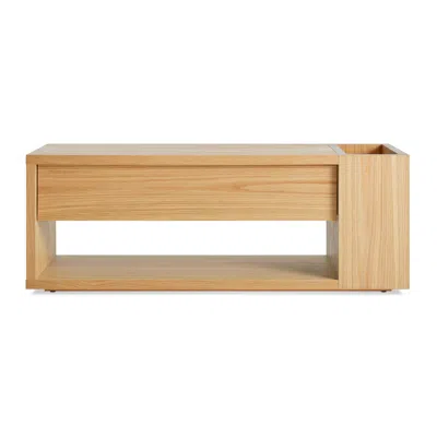 Blu Dot Go Forth Bench In White Oak