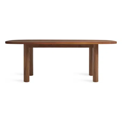 Blu Dot Good Times Dining Table - 82" Length / Walnut In Brown