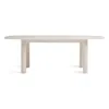 Blu Dot Good Times Dining Table - 82" Length / Whitewashed Ash In Neutral
