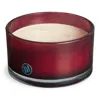 Blu Dot Grandpa's Glove Large Candle In Oxblood