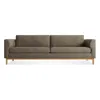 Blu Dot Guide 96" Sofa In Sanford Black/white Oak