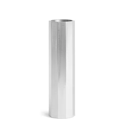 Blu Dot Gussy Small Vase In Stainless Steel