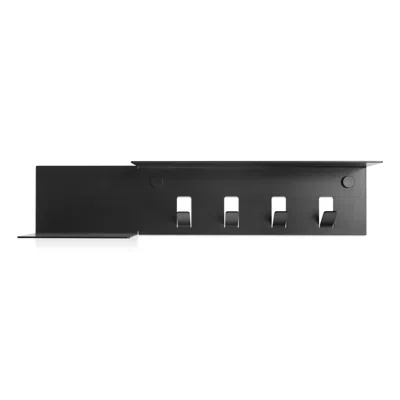 Blu Dot Hall Pass Wall Shelf With Hooks - Black