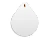 Blu Dot Hang 1 Drop Mirror In White
