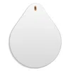 Blu Dot Hang 1 Large Drop Mirror In Walnut