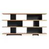 Blu Dot Happy Day Shelving 4 Shelf In White Oak/oblivion