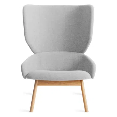 Blu Dot Heads Up Lounge Chair In Gabro Light Grey