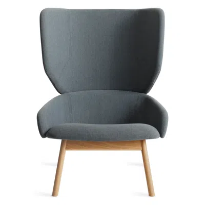 Blu Dot Heads Up Lounge Chair In Maharam Mode In Machine