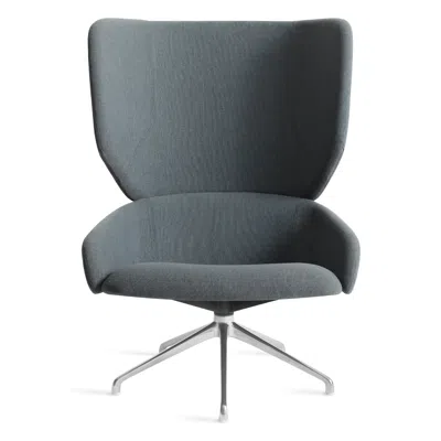 Blu Dot Heads Up Swivel Lounge Chair - Maharam Mode In Machine
