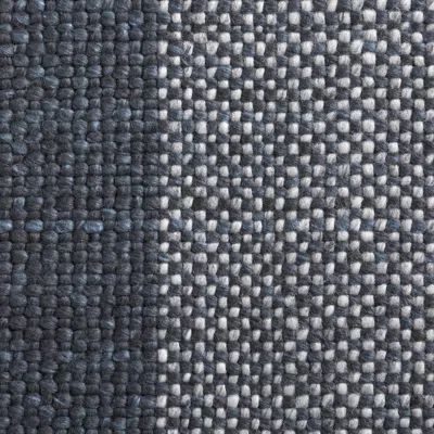 Blu Dot Headwind Rug Sample - Charcoal In Blue