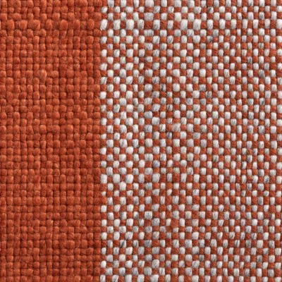 Blu Dot Headwind Rug Sample - Copper In Orange