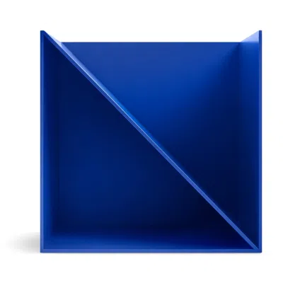 Blu Dot Hifive Magazine Rack - Cobalt In Blue
