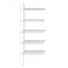 Blu Dot Hitch Add-on Bookcase In White/white