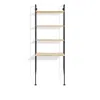 Shop Blu Dot Hitch Bookcase And Desk In Black/white Oak