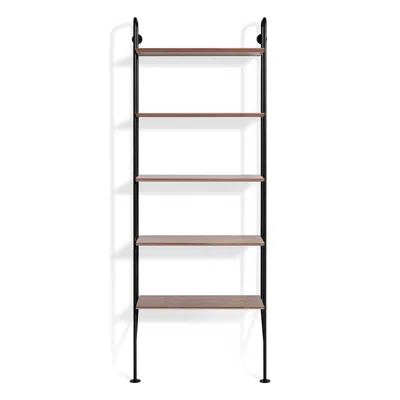 Blu Dot Hitch Bookcase In Black/walnut