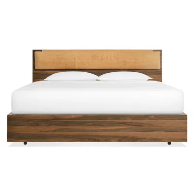 Blu Dot Homecoming Headboard Cushion - King / Camel Leather In Brown