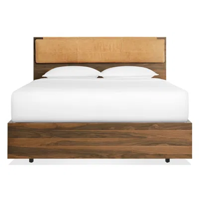 Blu Dot Homecoming Queen Headboard Cushion In Camel Leather