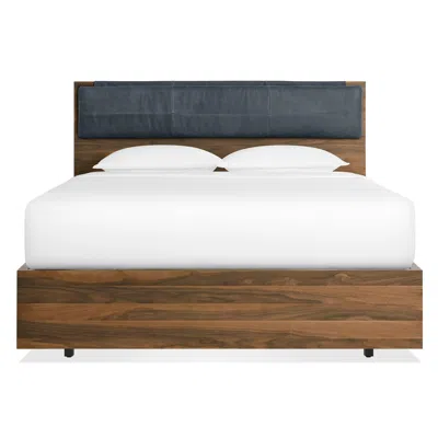 Blu Dot Homecoming Queen Headboard Cushion In Ink Leather